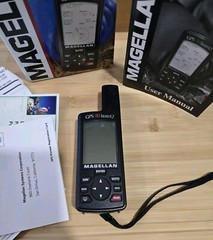 Magellan GPS Blazer 12 Satellite Navigator w/ Manual Outdoors/Hiking Tested EUC