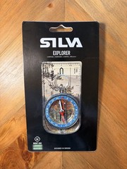 SILVA Explorer Waterproof Compass Luminous Markings Magnifier Hiking Navigation
