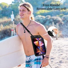 Waterproof Tablet Case Compatible with Fire HD 10, iPad 10th, iPad Pro 12 inch