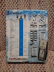 Cobra GPS 500 Handheld With Box And Manuals 18 Parallel Channels Rand McNally