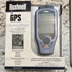 Bushnell ONIX 350 Handheld Hiking GPS Waterproof Compass 3.5in 30h USB