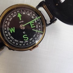 Vintage Lensatic Engineer Compass Japan
