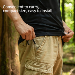 Outdoor Portable S Hook Non-Slip Hanging Hook for Camping Gear 27×4.2×5.5cm