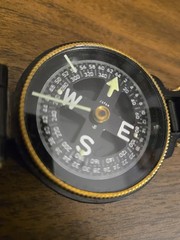 Engineer Lensatic Compass Japan Plastic Brass Working