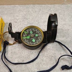 Precise Pathfinder Liquid Filled Lensatic Compass Model 23213 VTG W/Box Japan