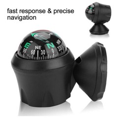 2Pc Portable Camping Marine Compass For Sail Ship Vehicle Car Boat Navigation US