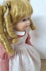 Artist doll porcelain doll 40 cm collector rarity Vintage