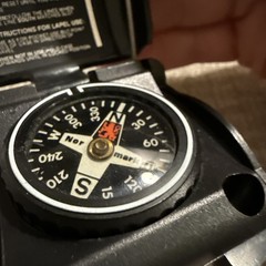 Vintage Normark Pocket Lapel Compass Model PL 180 Liquid Filled Made In UK