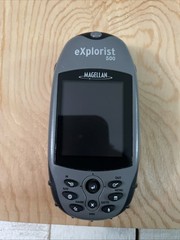 Magellan eXplorist 500LE Handheld GPS Complete Geocaching Hiking – Brand New!
