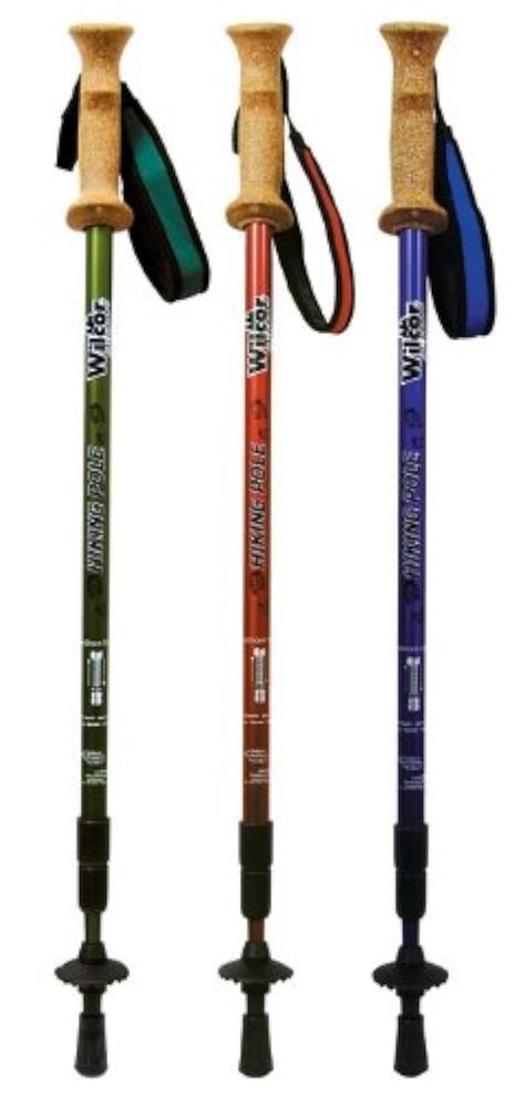 Hiking Pole (Aluminum & Adjustable 26-56 Inches) 1-pc Random