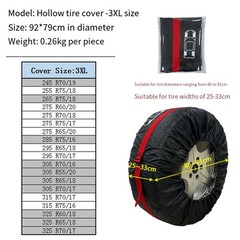 Spare Tire Cover Waterproof Dustproof Protective Case for For cars Trucks SUVs