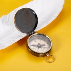 “Unique Compass Gift for Retirement, Farewell, Coworker Leaving, New Beginnings”