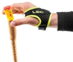 LEKI Ultratrail FX ONE trail running carbon poles shark frame hand strap 120 cm