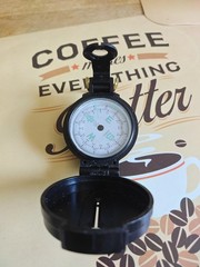 TOOLS Engineer Lensatic Directional Compass Vintage Black Durable Rugged Design