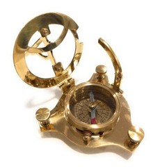 Sundial Compass Solid Brass Sun Dial