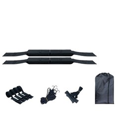 Soft Roof Rack Pads for For kayak Rack with Straps Ropes Buckles and Storage