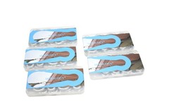 Supology 304 Stainless Steel Carabiner Clips 2.36in Set of 5, Lot of 5 Packs