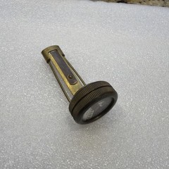 Vtg TRU NORD Brass Compensated Compass, V E Budlong, Brainerd, Minn. w/Pin Clip