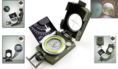 AF-4074 Waterproof Military Compass with Inclinometer for Hiking and Camping