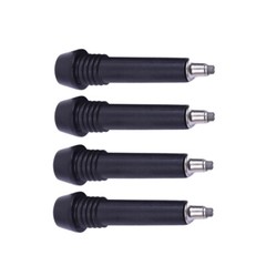 4PCS Practical Trekking Pole Tip Spare Parts for Trekking Poles Tungsten Steel
