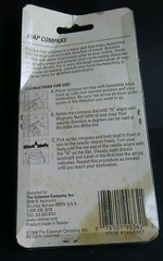 Vintage Coleman Liquid Fillled Map Compass-1999