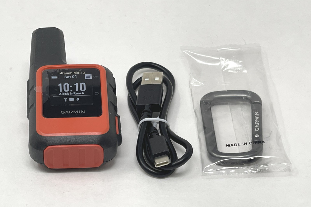 Garmin inReach Mini 2 Black And Orange New Open Box