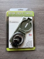 Cammenga Tritium Lensatic Compass 83H S.W.A.T. Black Version New