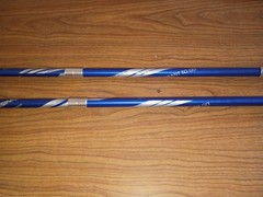 BISINNA Collapsible Trekking Hiking Poles- 2 Pack Folding Blue 115-135cm