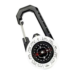 Outdoor Buckle Type Compasses Portable Carabiner Compasses for Hiking and