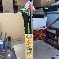 NEW GoFit Trekking Poles for Balance and Support Tri-Fold Design 42”-49” Length