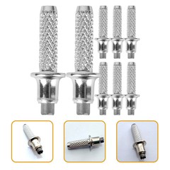 8Pcs Hiking Sticks Trekking Poles Mountaineering Tip Walking Cane Foot Staff