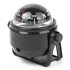 ABS plastic Electronic Car Black Compass Screws Pick Adhesive Marine Boat