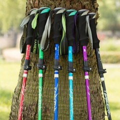 1PC Sports Trekking Poles Aluminum 7075 Hiking Poles Walking Sticks Alpenstock