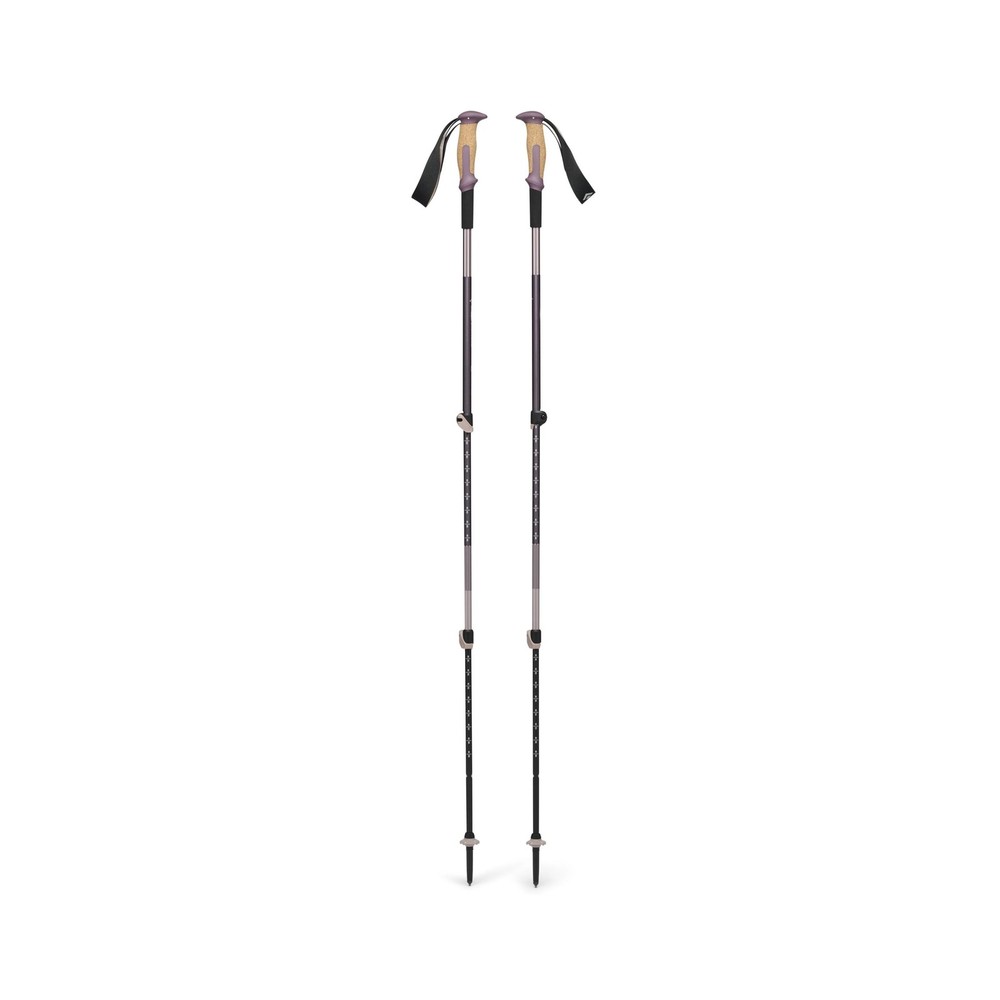 Black Diamond Trail Vista Shock Trekking Poles, Dark Mauve