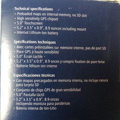 TomTom XXL 550-TM 5″ Portable GPS Navigator – FOR PARTS OR REPAIR ONLY – AS IS