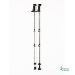 Urban Poling ACTIVATOR2®, Dark Gray/Cyan, 1 Pair – For Users Up to 6’4″ – Lig…