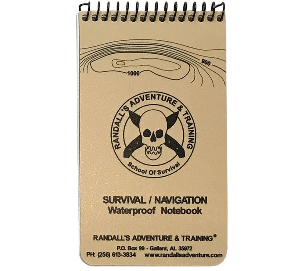 Navigation Notebook Esee Waterproof Grid Paper Map Overlay Scale