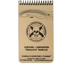 Navigation Notebook Esee Waterproof Grid Paper Map Overlay Scale