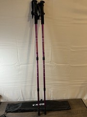 Aihoye Hiking Trekking Poles Purple Lightweight Antishock Backpacking GentlyUsed