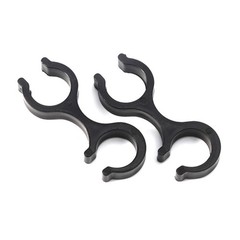 1 Pair Double Rods Buckles Poles Rod Connectors, Trekking Pole Clips Connectors