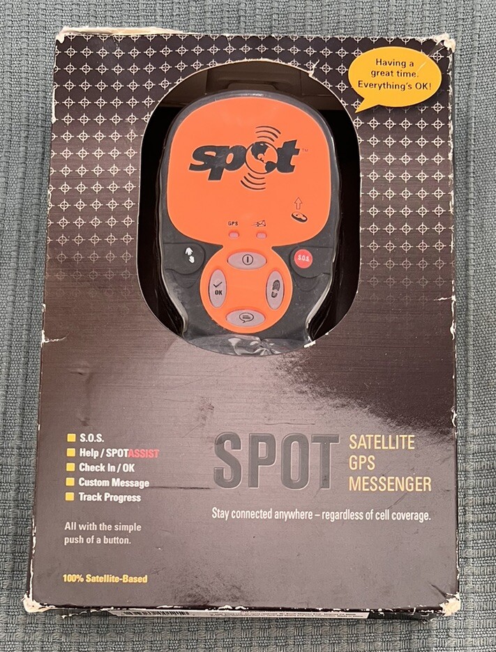 SPOT 2 Orange Satellite GPS Messenger NIOB