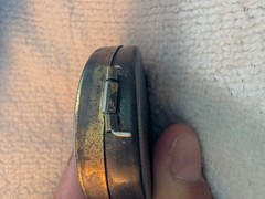 Vintage German Brass Pocket Compass