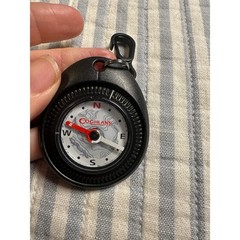 Coghlan’s Zipper Pull Compass Black Clip On Hiking Camping Emergency Navigation