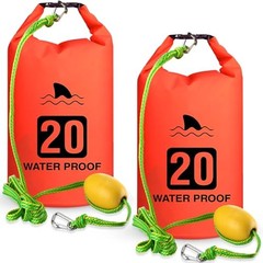 2 Set 20L Sand Anchor Heavy Duty Buoy Kit 2 in 1 Kayak Anchor Floating Orange