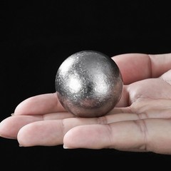 Pure Titanium Round Stones 4x4x4cm for For whiskey Beer Cocktail Cooling