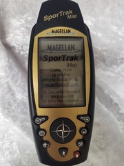 Magellan SporTrak Map Handheld GPS Receiver Tested Working Powers On