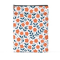 Book Sleeve Book Lovers Gifts Waterproof Books Pouch Red Plant Flower 1280