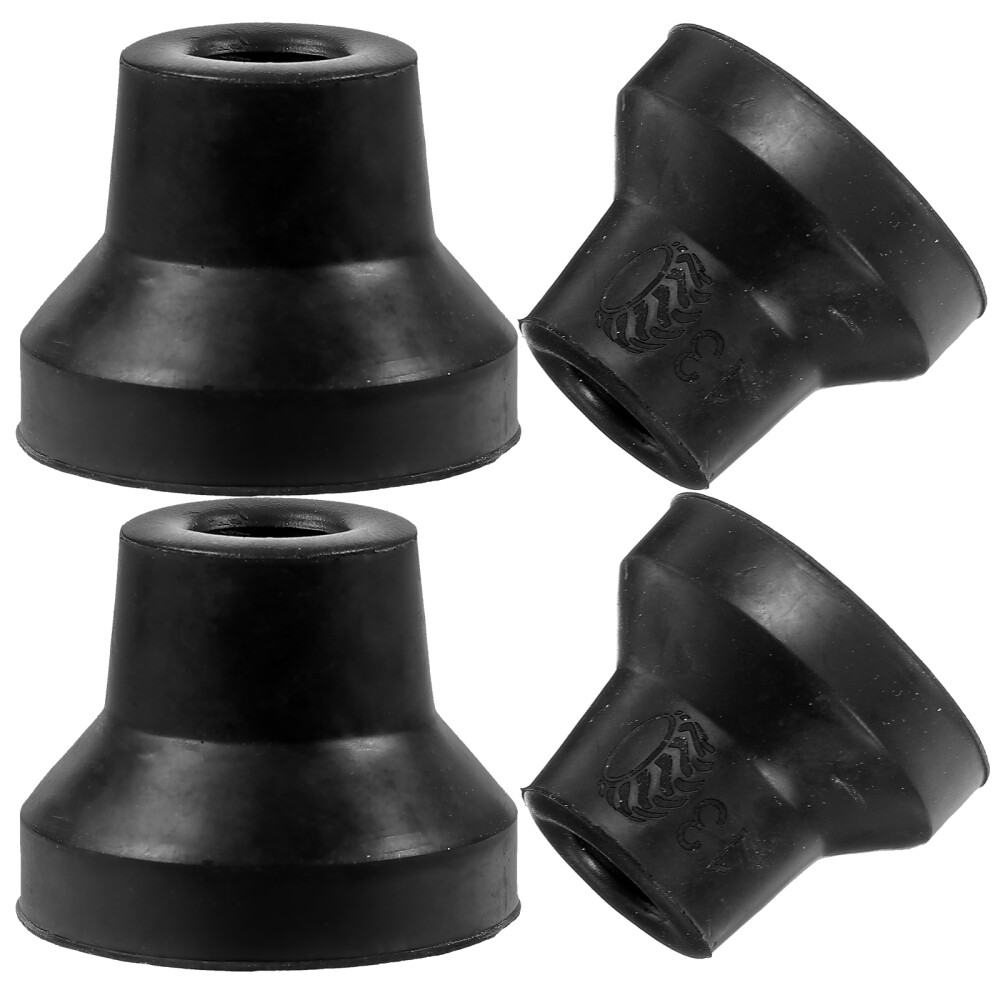 4PCS Crutch Tips Cane Tip Heavy Duty Crutches Pad Cane Feet Non- Cane Tips