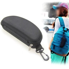 Waterproof Hard Shell Sunglasses Case with Cleaning Cloth and Repair Tool Set