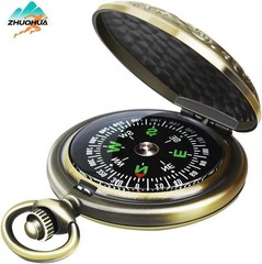 Portable Hiking Compass Military Navigation Tool Camping Backpacking Map Reading